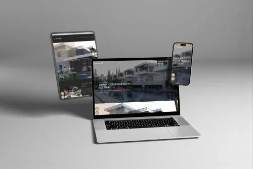 Cihan Kaya Mimarlık: web sitesi görünümü