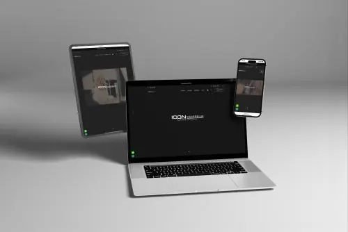 Icon Kuaför: web sitesi görünümü