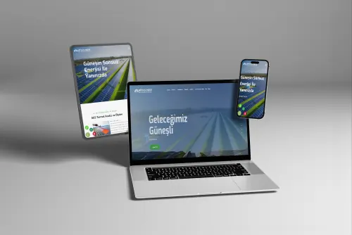 Mitras Enerji: web sitesi görünümü