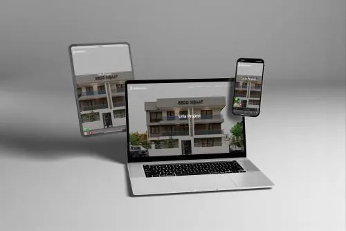 Odes İnşaat: web sitesi görünümü